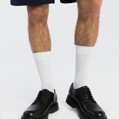 Essential Collection – Einfarbige Socken – Weiß – Elfenbein Serenity