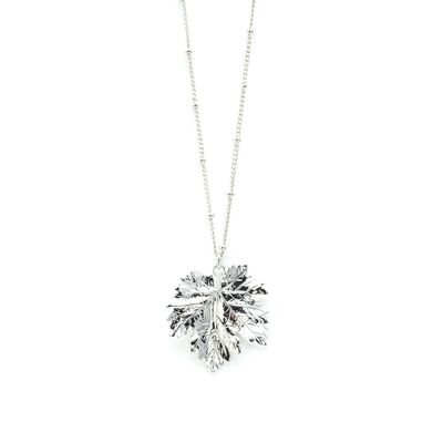 Collier Héra Argent Feuille