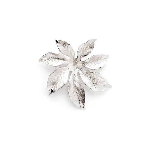 Broche Chloris Argent Fleur