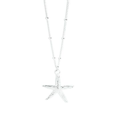 Cleia Silver Star Necklace