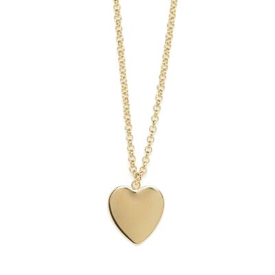 Aphrodite Gold Heart Necklace