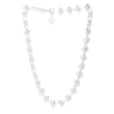 Maxi-Halskette Athena Silber