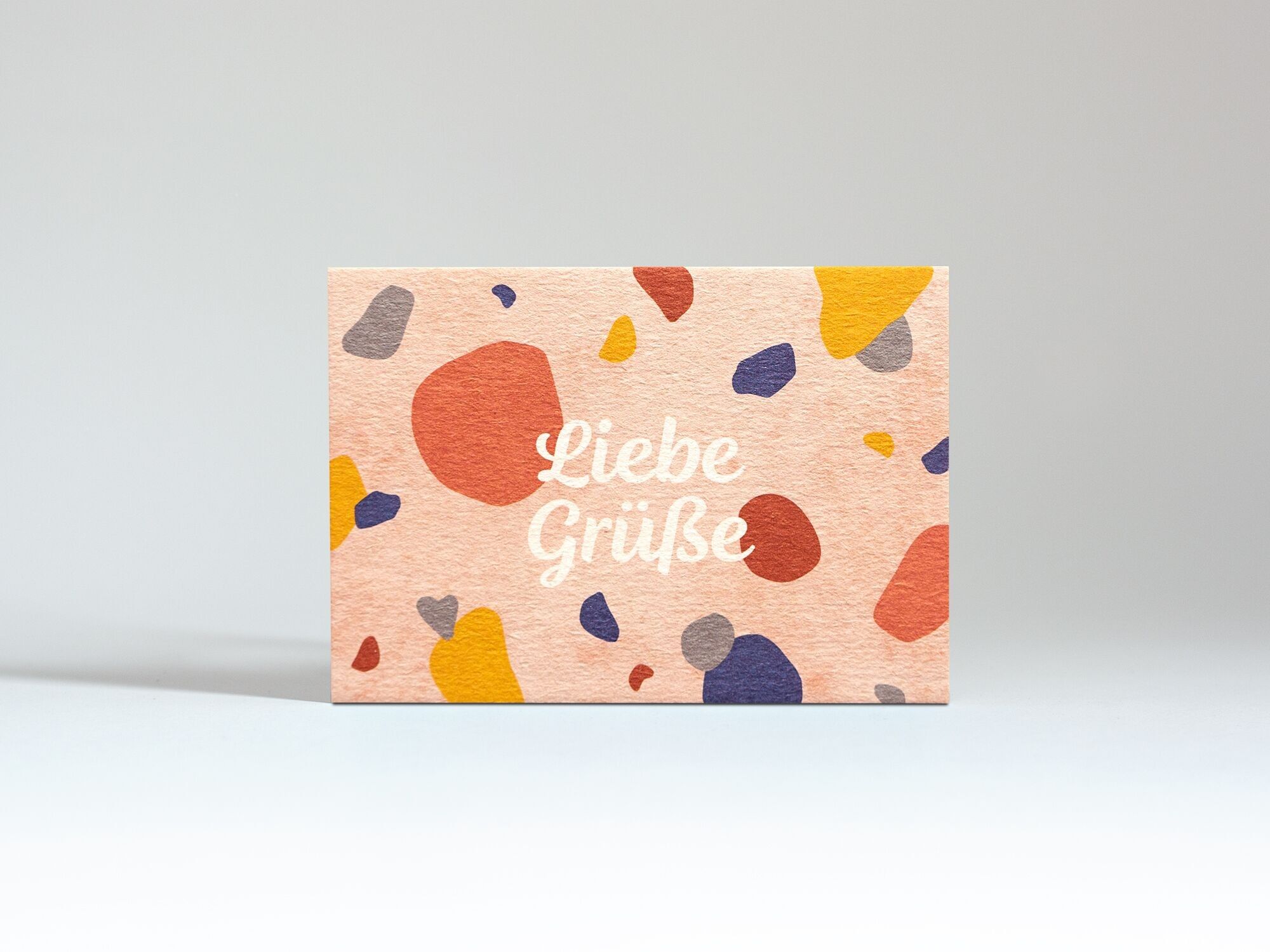 Mini card "Best regards"