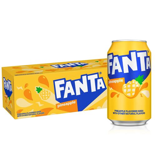 Fanta Pineapple Flavored Soda