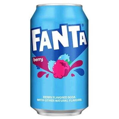 Soda aromatisé aux baies Fanta
