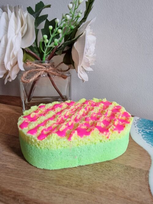 Tropical Twist Soap Infused Exfoliating Massage Sponge