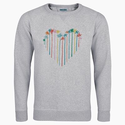 Sudadera unisex Love Palm