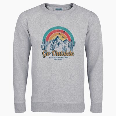 Unisex Go Outside Sweatshirt