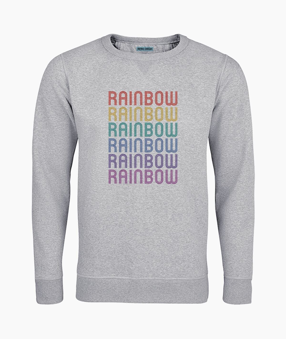 Felpa unisex arcobaleno