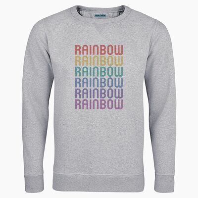 Felpa unisex arcobaleno