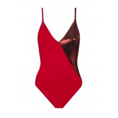 Maillot bain Homme Recyclé Rouge Terracotta CALANQUE – Calanque Swimwear