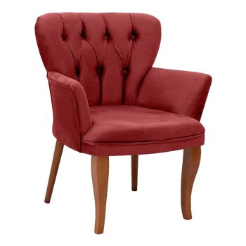 Fauteuil ELISABETH Bordeaux 1