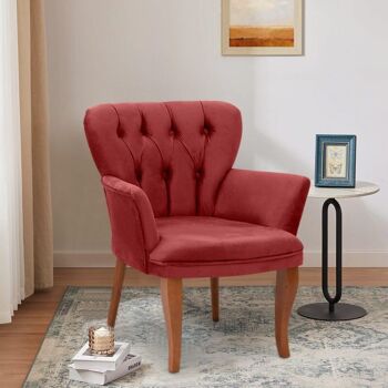 Fauteuil ELISABETH Bordeaux 2