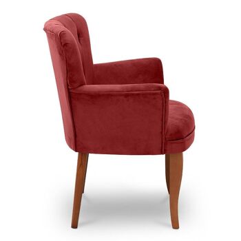 Fauteuil ELISABETH Bordeaux 5