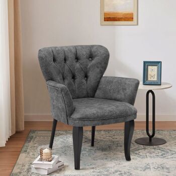 Fauteuil ELISABETH Gris 2