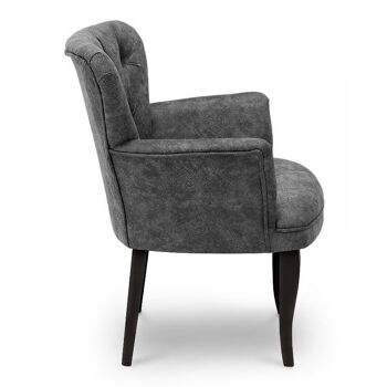 Fauteuil ELISABETH Gris 5