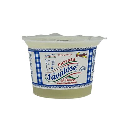 Fromage frais - Burrata des Pouilles - lait de vache - Nature - A la truffe - (1x125g)