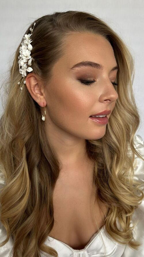 Lizzie Hairclip Silver
