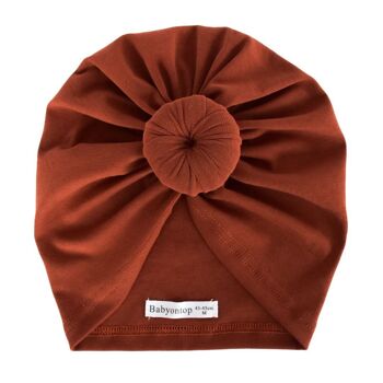 Turban Coton JUSTINE - Spice