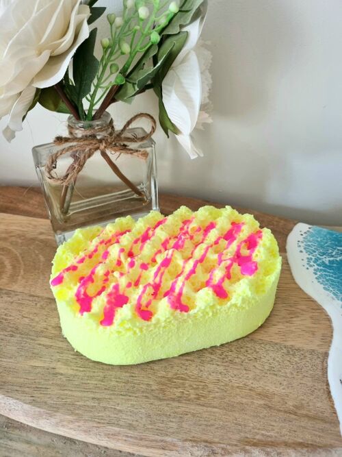 Citrus Burst Soap Infused Exfoliating Massage Sponge