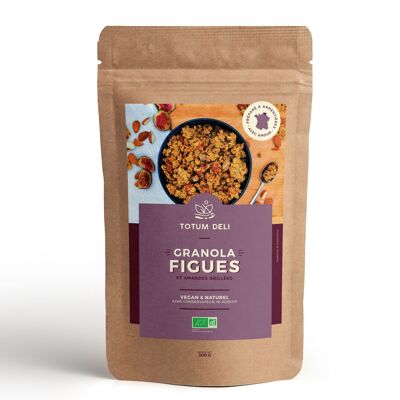 Fig and toasted almond granola - ORGANIC