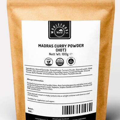 Madras-Curry-Pulver (scharf)