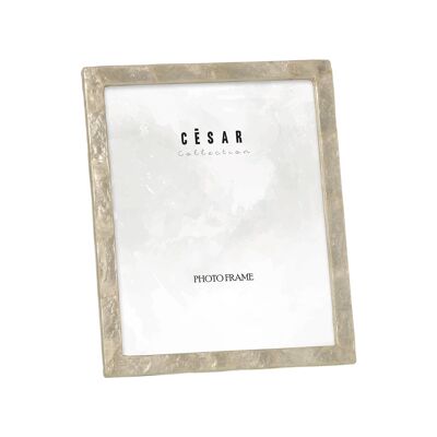 PHOTO HOLDER 13X18CM NATURAL MOTHER OF PEARL-FRAME:15X12MM _EXT:15.2X20.2X1.2CM ST38922