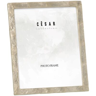 PORTE PHOTO 20X25CM NACRE NATURELLE, CADRE: 15X12MM _EXT: 22,8X28X1,2CM ST38924