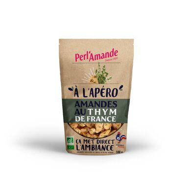 Almonds aperitif Thyme from France