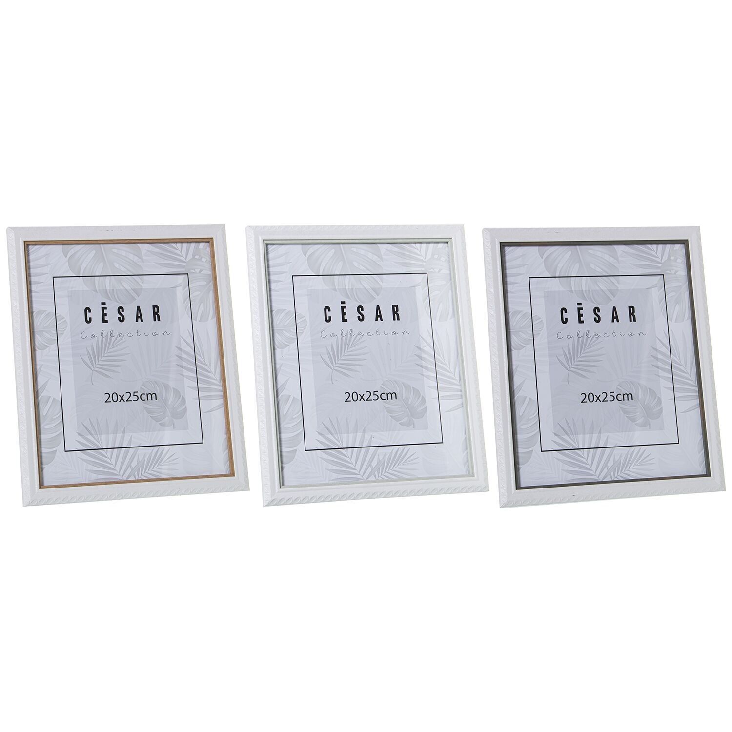 PS-Fotorahmen 20x25 cm, sortiert, MDF-Rückwand mit Haken, Außenmaße: 22,7x1,6x27,7cm st69041