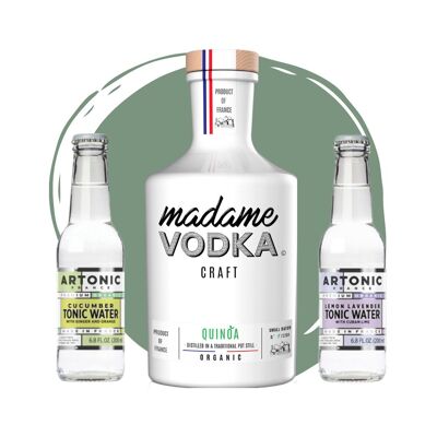 Caja - Madame Vodka + 2 tónicas