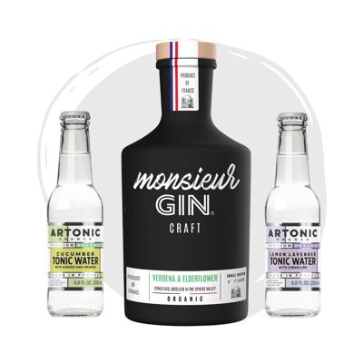 Box – Monsieur Gin + 2 Tonics