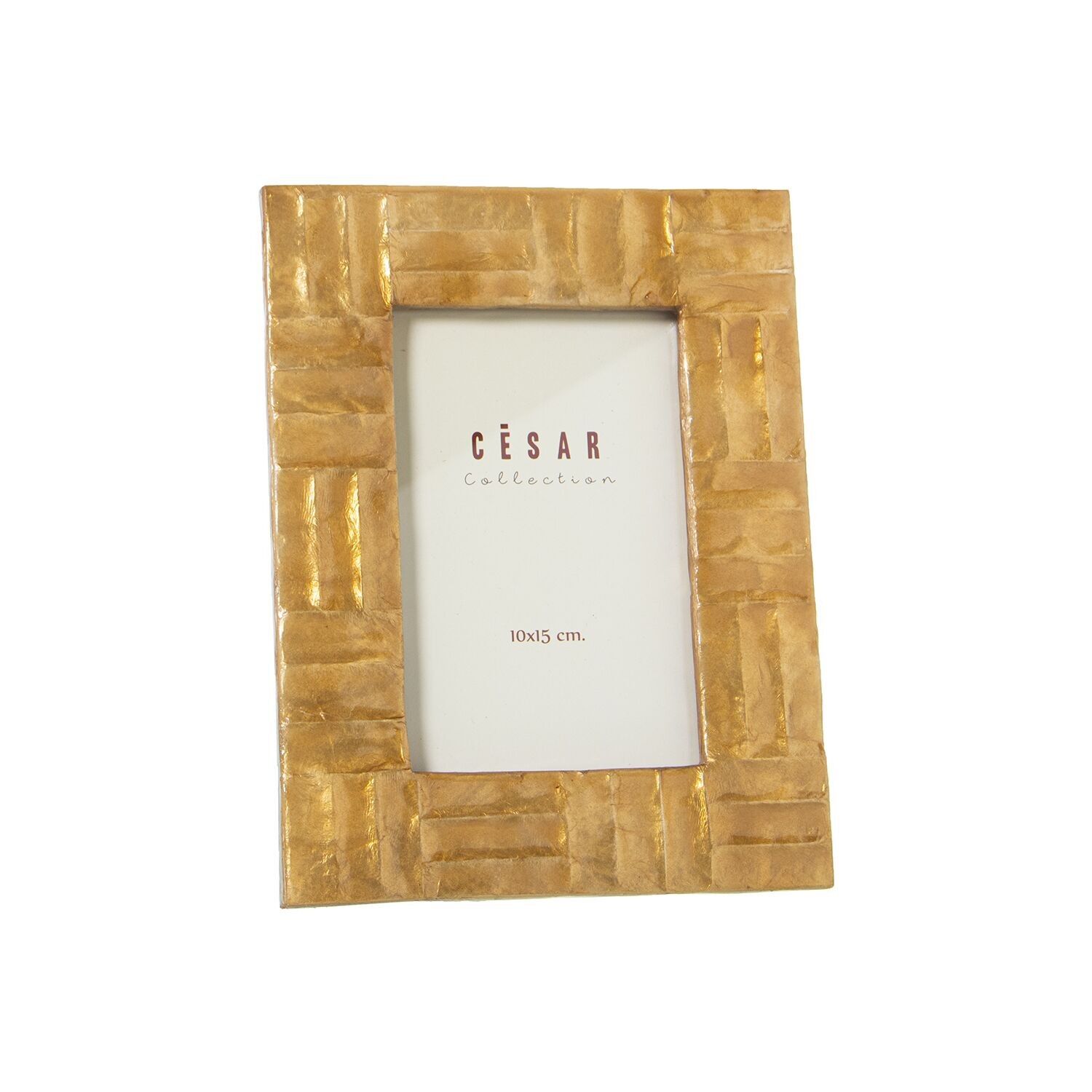 Perlmutt-Fotorahmen 10x15cm, Reliefdekor, ST38994