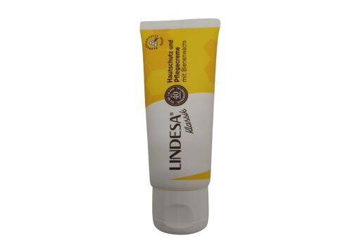 Lindesa Klassik Hautschutz und Pflegecreme mit Bienenwachs, 60 ml PE-Tube