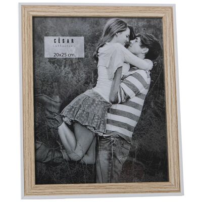 PORTA FOTO IN LEGNO 20X25CM EST:24X29X1.5CM, DM+CARTA ST78628