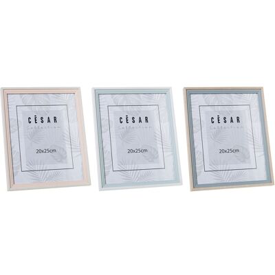 PORTAFOTOS MADERA DM 20X25CMSURT., TRASERA DM C/GANCHO EXT:22,2X1,8X27,2CM ST69044