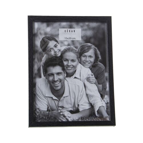 PORTAFOTOS MADERA 15X20CM EXT:16,8X21,8X2CM, DM+PAPEL ST78600