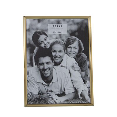 PHOTO HOLDER 15X20CM STAINLESS STEEL EXT:16.4X21.4X1CM ST78646