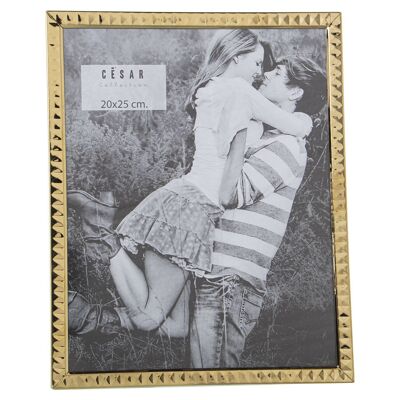 PORTE PHOTO 20X25CM INOX EXT:21.4X26.4X1CM ST78650