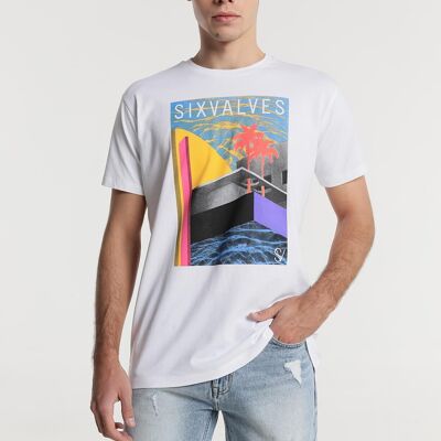 SIX VALVES - T-shirt Graphique | Confort