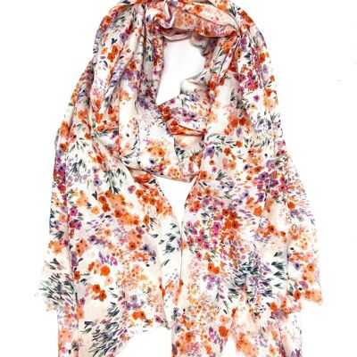 Foulard fleuri LN-4