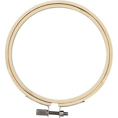 Embroidery drum frame - Round wooden - Several sizes available
