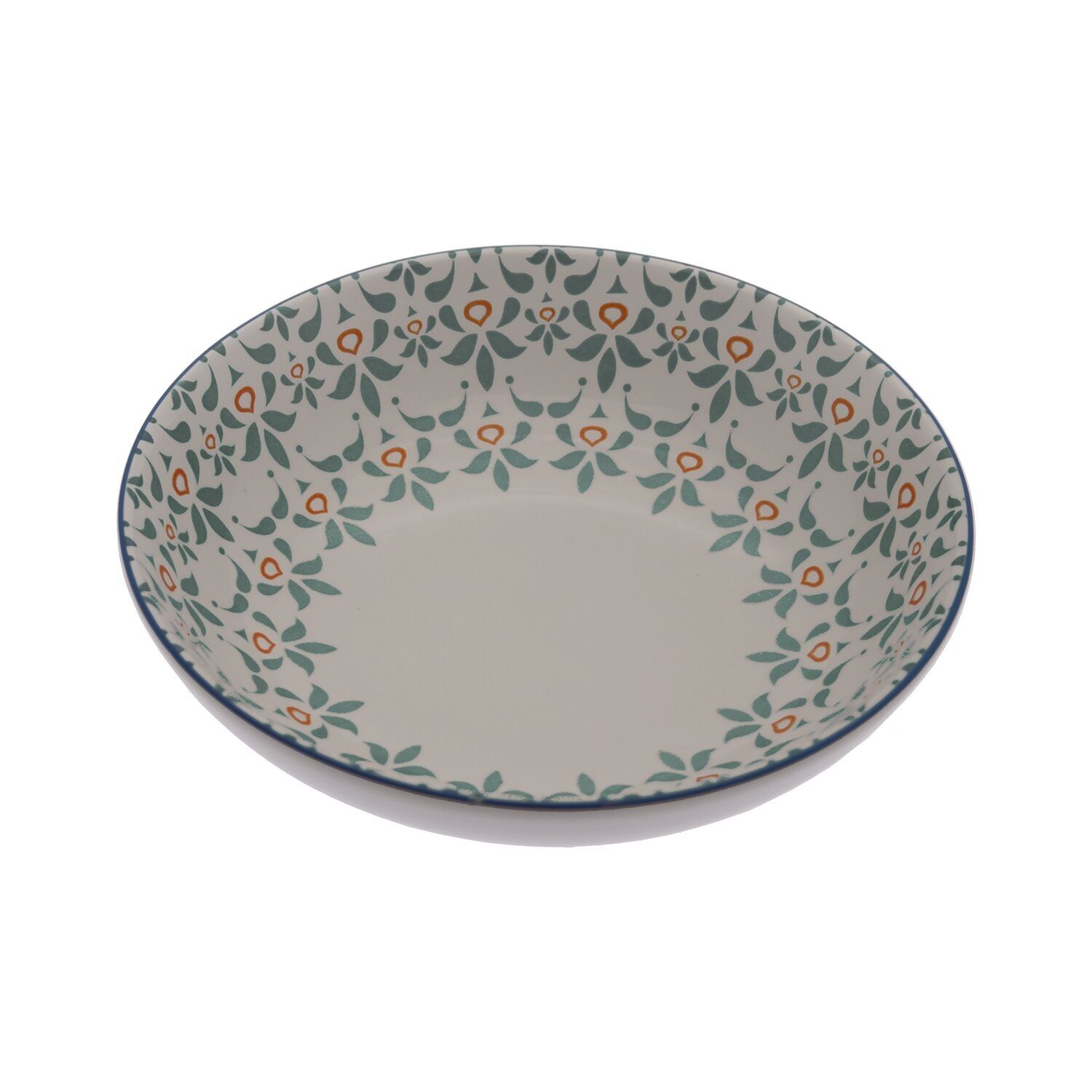 Keramikteller, tief, 18,9 x 5 cm, ST1054