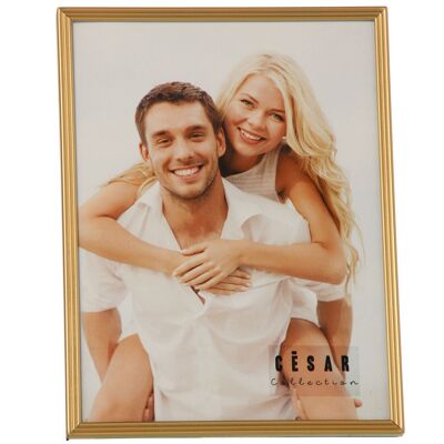 MATTE GOLD METAL PHOTO FRAME 20X25CM (METAL: STEEL) ST78028