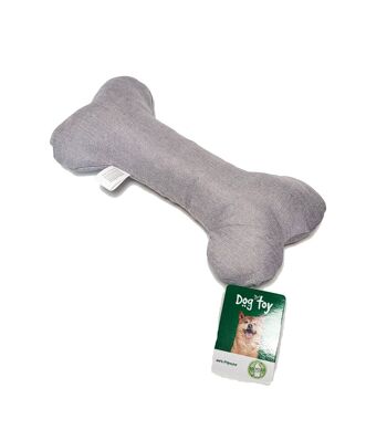 Produits pour animaux de compagnie - Jouets pour chiens en forme d'os avec couineur 2