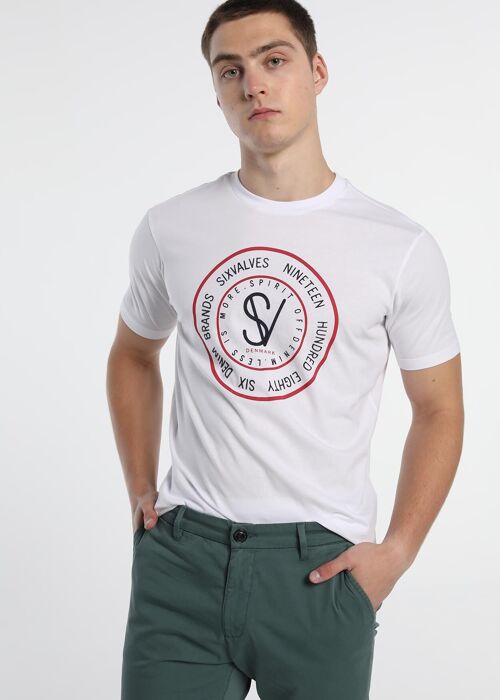 SIX VALVES - T-shirt short sleeve "Seal Logo" | Confort