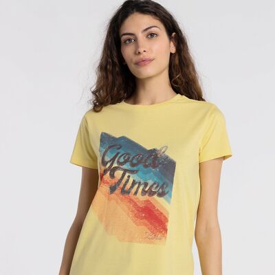 LOIS JEANS - T-Shirt mit Grafik Good Times Pop|120934