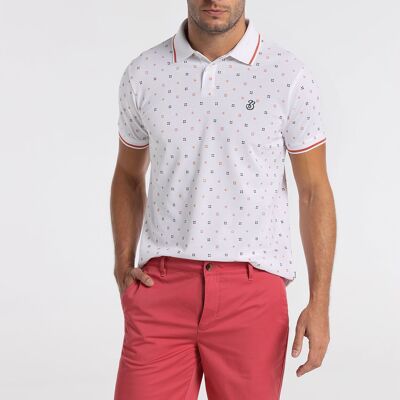 BENDORFF - Polo short sleeve Pique Mini Print | Comfort