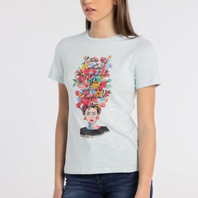 LOIS JEANS - T-shirt Fleur Graphique|Confort