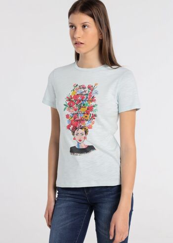 LOIS JEANS - T-shirt Fleur Graphique|Confort 1